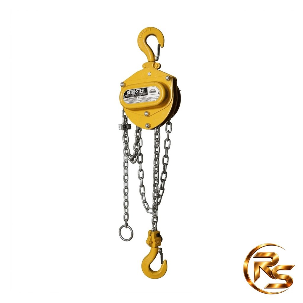 Talha Manual de Corrente 1 Tonelada, 3 m – Berg-Steel