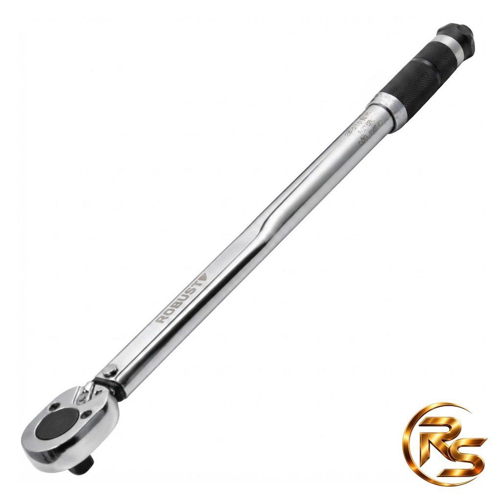 Torquímetro de Estalo 28 - 210 N·m, Encaixe 1/2" – Robust